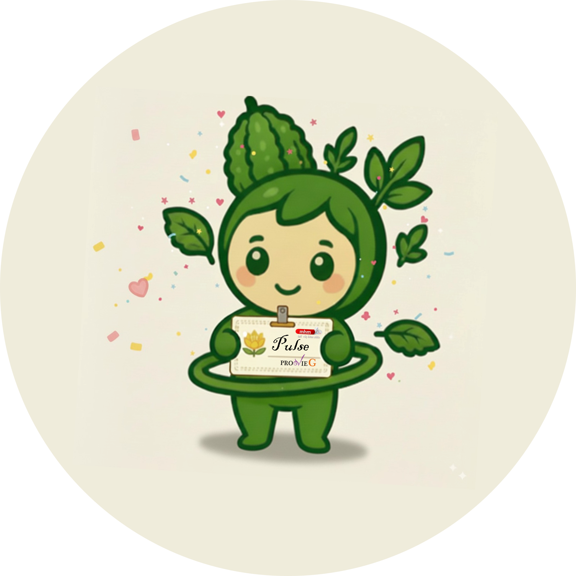 Pulse, the ProVie G mascot